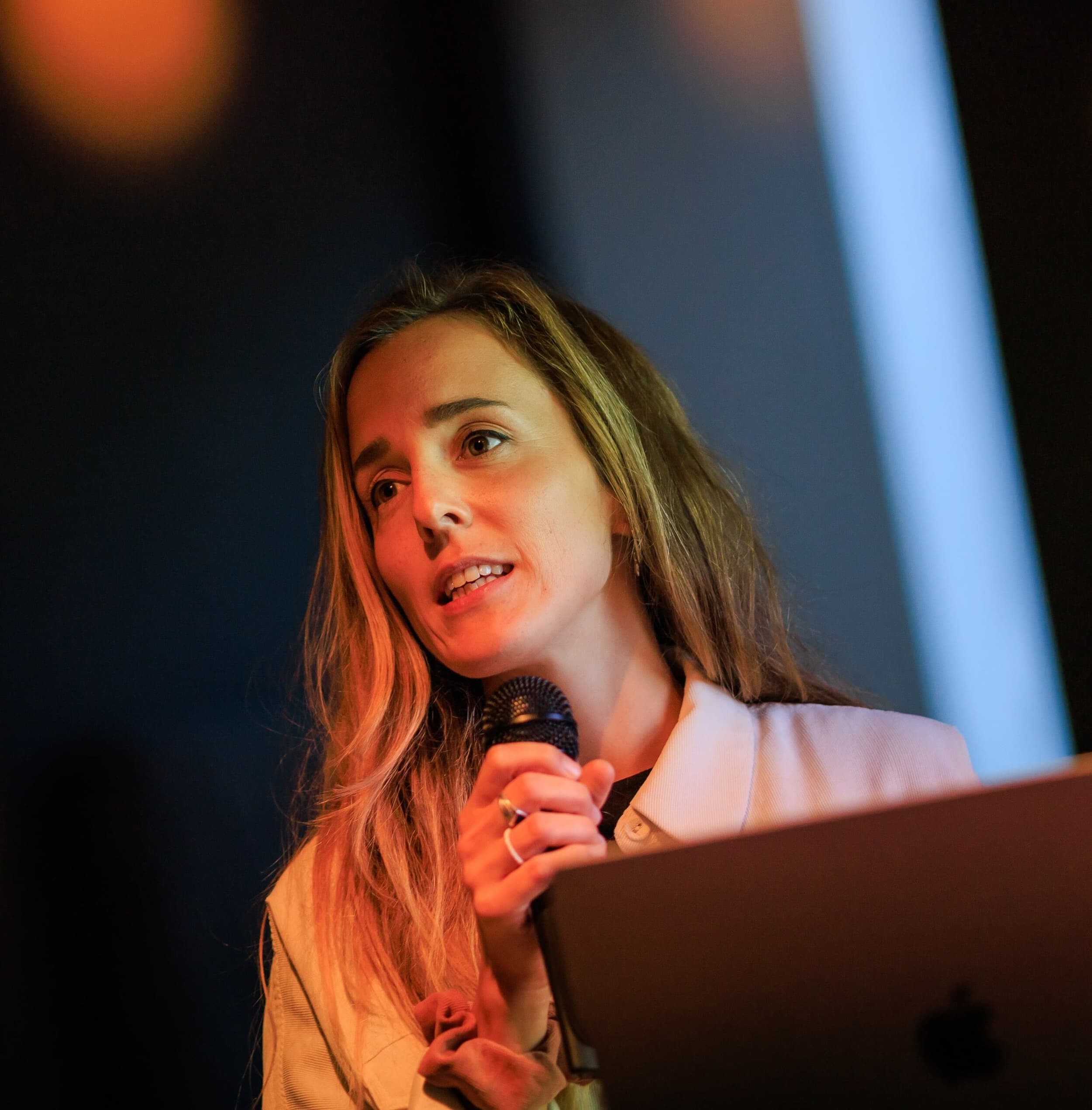 Nicola Ritter presenting